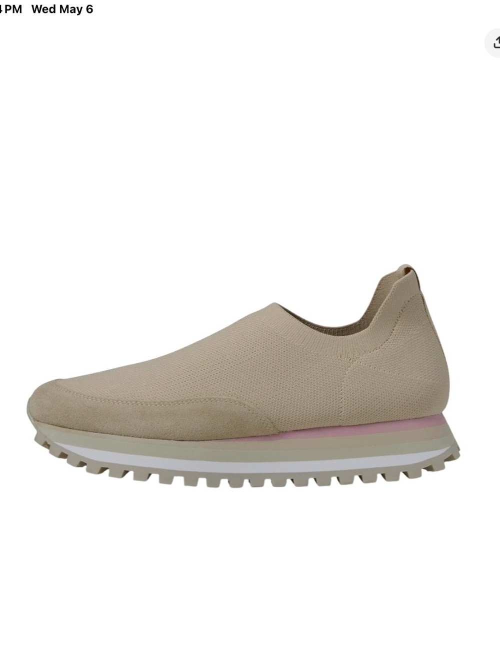 Blondo Lakelyn Sand Knit Platform Slip-On Athletic Sneakers Shoes Size 8.5 NEW - Picture 9 of 12
